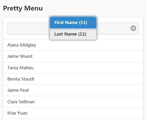 jQuery Mobile Tiny Sort